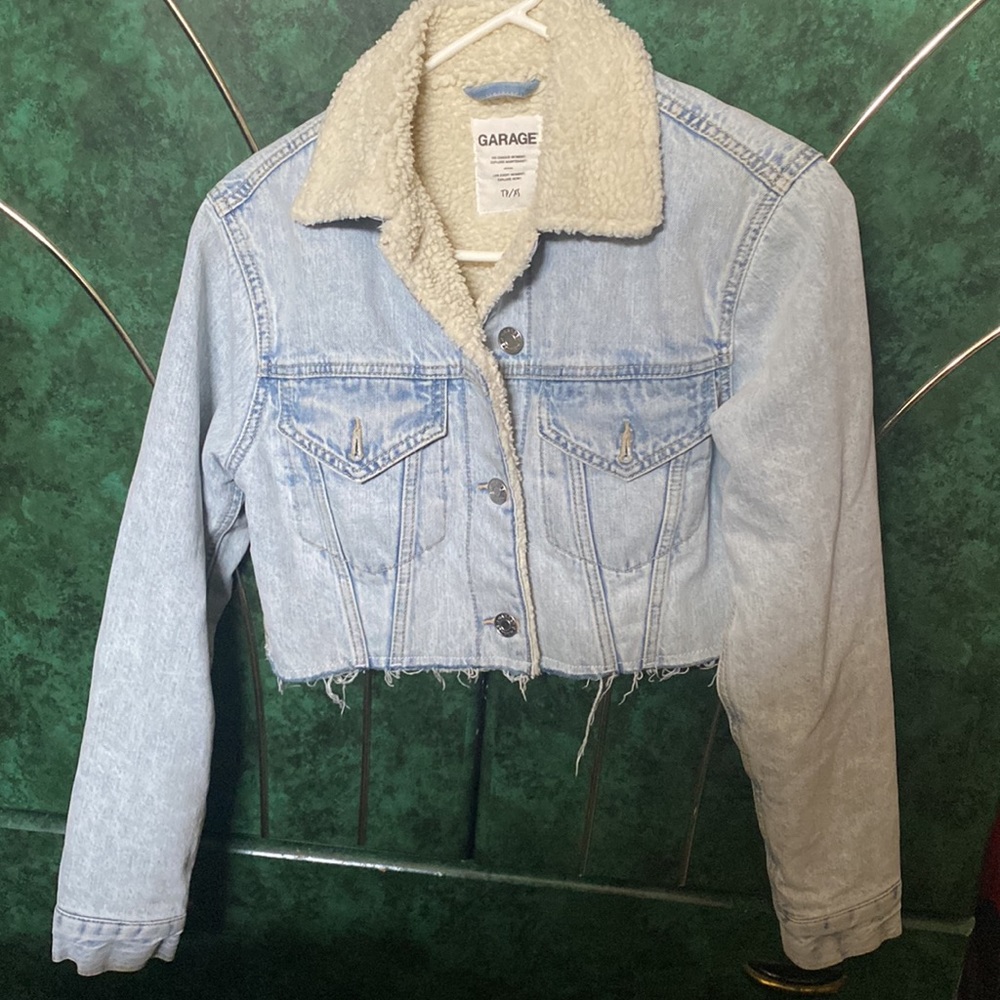 GARAGE CROPPED JEAN JACKET